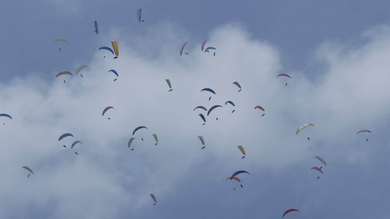 Thermal soaring during XC competition 2026